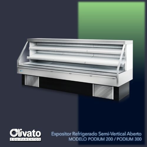 Expositor Refrigerado Semi-Vertical