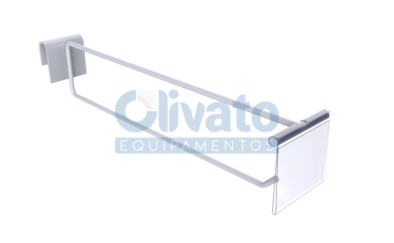 Gancho com Porta Etiqueta