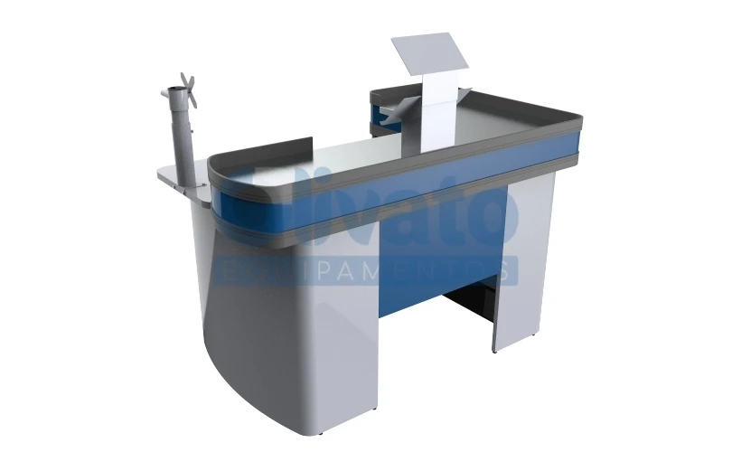 Check-out Modelo Standard - 150cm - Em L