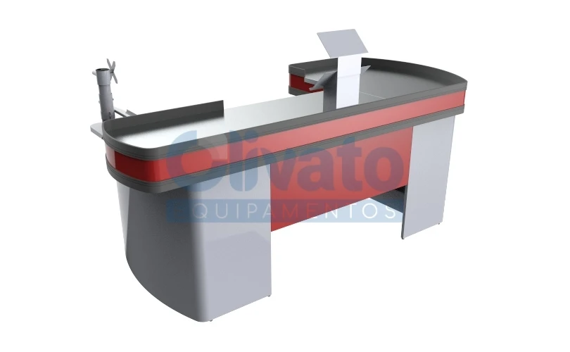 Check-out Modelo Standard - 230cm - Em L
