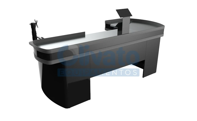 Check-out Modelo Standard - 250cm - Em L