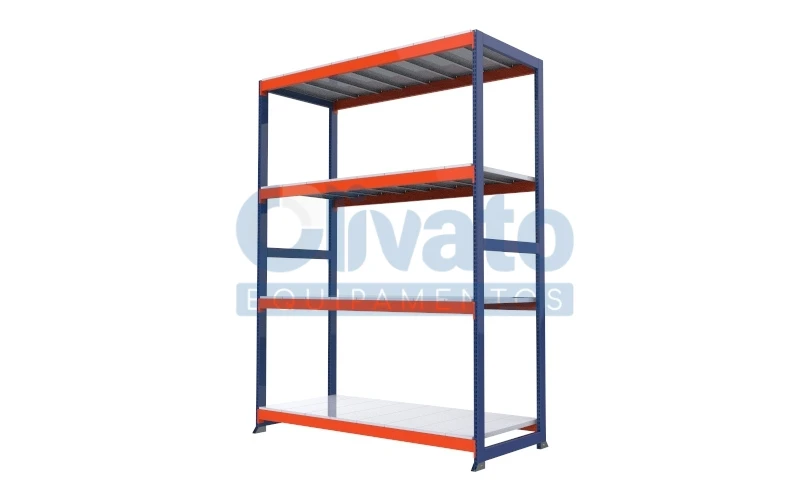 Mini Porta Pallet com Planos Metálicos